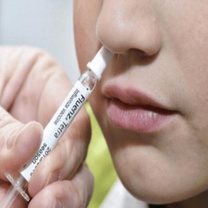 Противогрипната ваксина за деца която се поставя през носа не