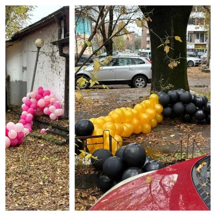 Новото сметище за балони е пред блок 155 в столичния