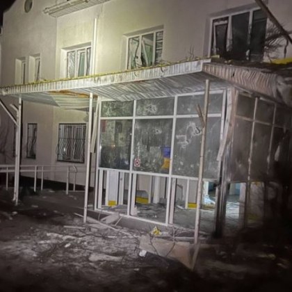 Руски дрон тази нощ порази лечебно заведение в Киев в