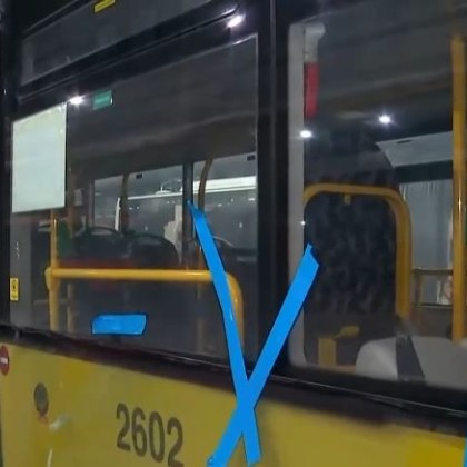 Поредна вандалска проява срещу автобуси от градския транспорт в София