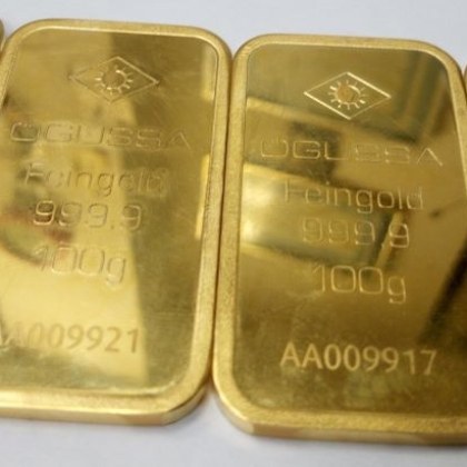 Митничари задържаха 3 685 кг инвестиционно злато и златни отливки в