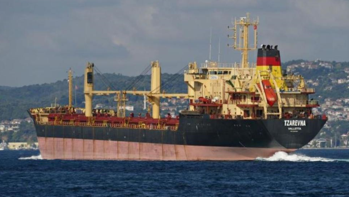 Корабът "Царевна" се сблъска с турски кораб край Дания