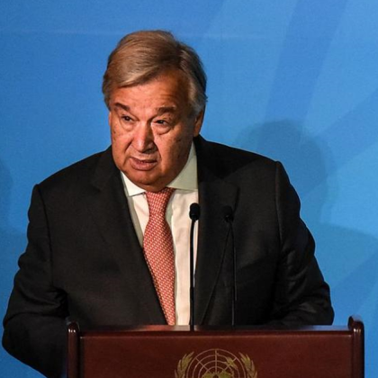 Генералният секретар на ООН Антонио Гутериш заяви днес че десетки