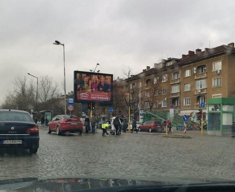 Инцидент с дете с тротинетка в София СНИМКА