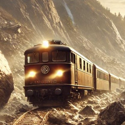 Скален къс е паднал върху железопътните релси между гарите Ръждавица