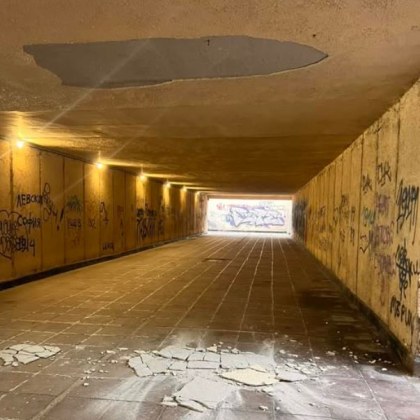 Състоянието на столичен подлез предизвика въпроси Кадри разпространени от гражданин