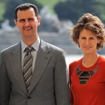 Башар Асад който управлява Сирия от 2000 г и семейството