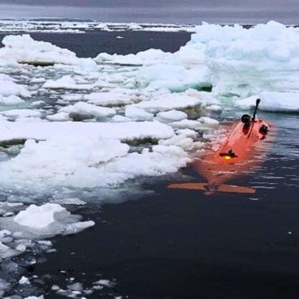 Под ледовете на Антарктида авангарден потопяем апарат откри невероятни подводни