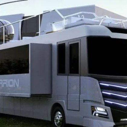 Представителният дом на колела Furrion Elysium беше показан в интернет Има