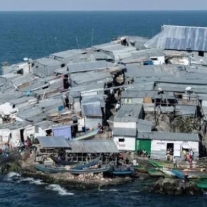 Малкият остров Мигинго разположен на североизточната страна на езерото Виктория