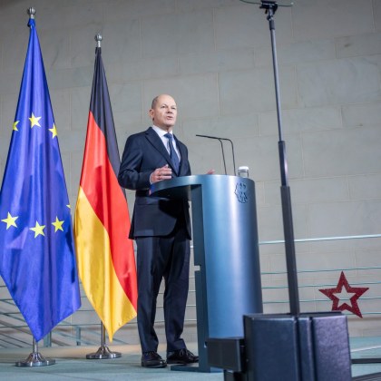 Германският канцлер Олаф Шолц подаде молба за провеждане на вот