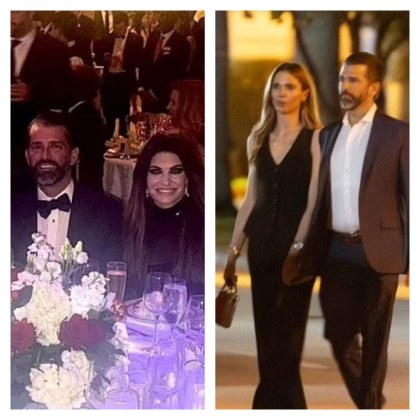 Доналд Тръмп младши беше забелязан да показва романса си със светската