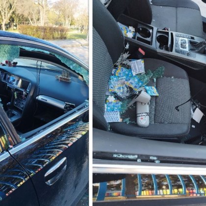 Жителка на Варна завари автомобила си със счупено странично стъкло