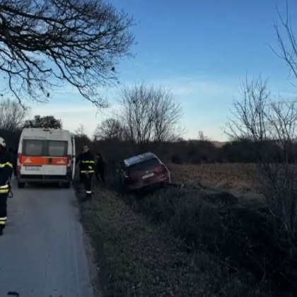 Зрелищна гонка завърши с тежка катастрофа в Монтанско Един от