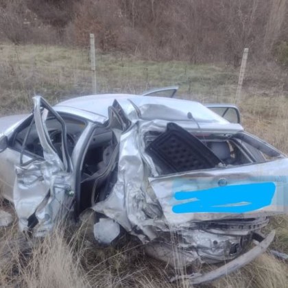 Тежък пътен инцидент е станал на АМ Люлин алармират граждани