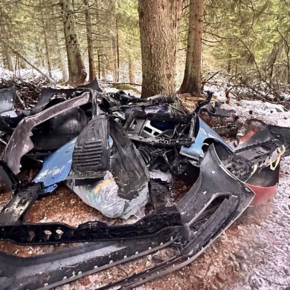 Дни преди най светлите празници дама се натъкна на грозна гледка