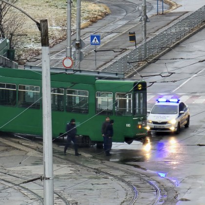 Днес в столичния квартал Люлин се случи инцидент с трамвай
