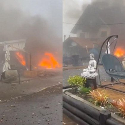 Малък самолет се разби в центъра на Грамадо туристически град