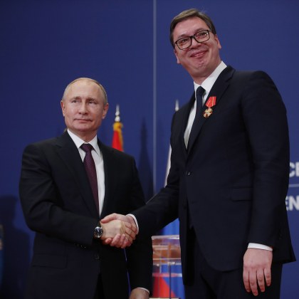 Руският президент Владимир Путин изпрати писмо до своя сръбски колега