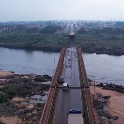 533 метров мост над река Токантинс в североизточния бразилски щат Мараняо