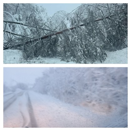 Част от България е в снежен капан по празниците Избягвайте пътя