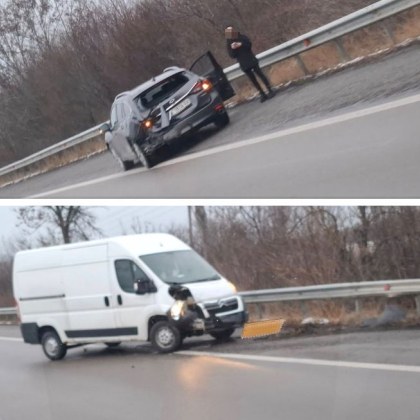 Катастрофа стана преди минути на АМ Тракия Бус и лека