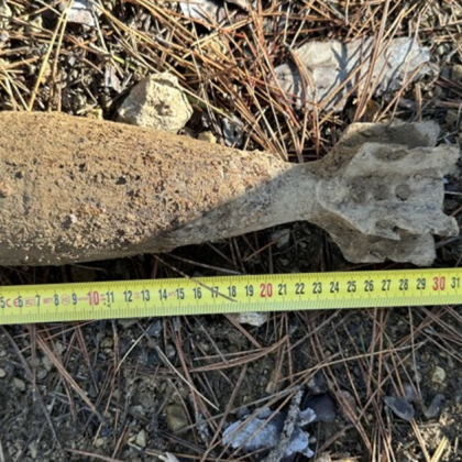 Специализиран екип от Сухопътните войски обезвреди невзривен боеприпас на територията