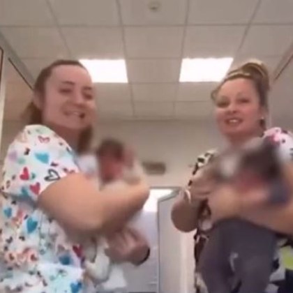 Семейство от Сливен припозна като свое едно от бебетата заснето