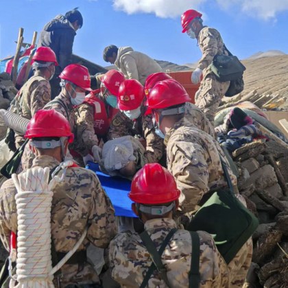 Броят на жертвите на земетресението в Тибет нарасна до 126