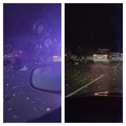 Тежка катастроха е станала преди минути точно на слизане от