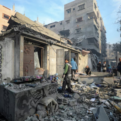 При израелски въздушни удари в южната част на ивицата Газа