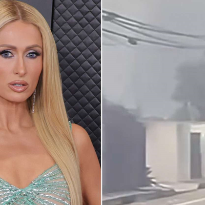 Парис Хилтън показа видео от овъгленото си имение на брега