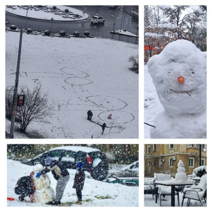 С настъпването на първия сняг много градове се превърнаха в