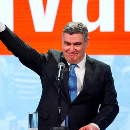 Настоящият президент на Хърватия Зоран Миланович спечели втория тур на