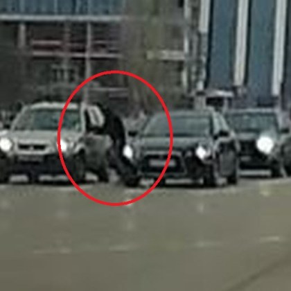 Пореден случай на агресия на пътя Шофьор на лек автомобил