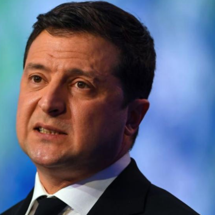 Президентът на Украйна Володимир Зеленски показа в публикувано в Телеграм