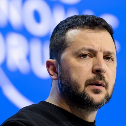 По време на речта си в Швейцария на Световния икономически