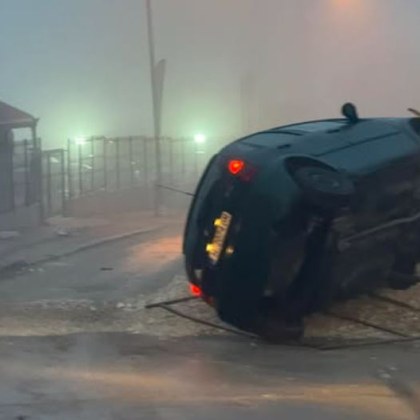 Пътен инцидент заради гъста мъгла стана рано тази сутрин във