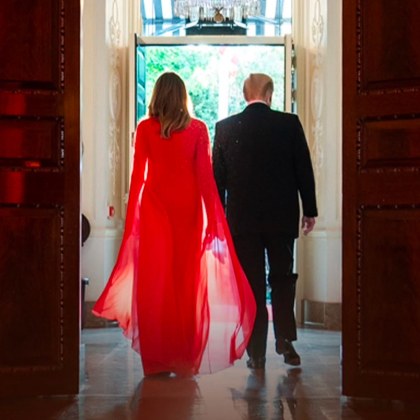 Днес Доналд Тръмп отбеляза 20 годишнината от сватбата си с Мелания