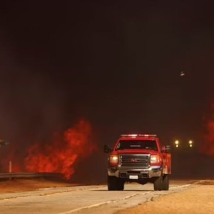 Пожарите в Калифорния изчезнаха от първите страници изместени от встъпването в