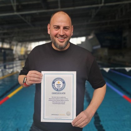 Българският плувец Петър Стойчев вече официално е рекордьор на Гинес