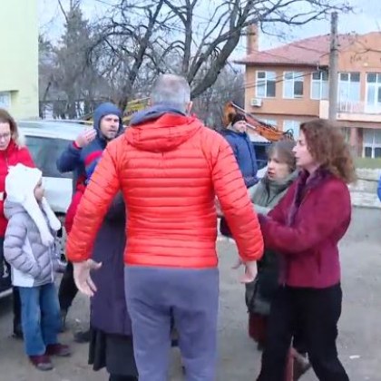 Напрежение в столичния квартал Драгалевци Местните излязоха на протест Изграждането