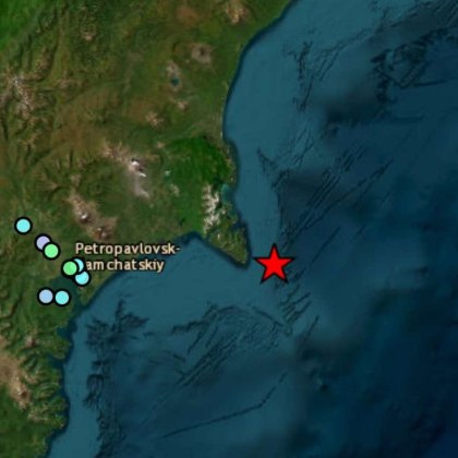 Земетресение с магнитуд 5 5 е регистрирано от учени край бреговете