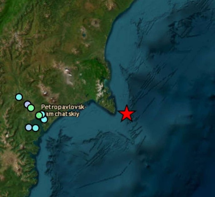 Земетресение 5,5 по Рихтер удари Камчатка