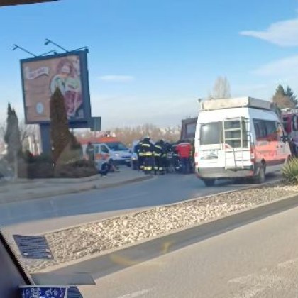 Инцидент с колоездач е станал преди минути в София За