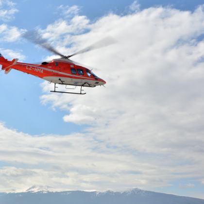 Спасителна мисия на медицинския хеликоптер е била прекратена след индикация