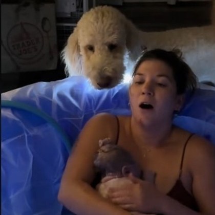 Младата майка Никол Гербер решила да роди вкъщи По време