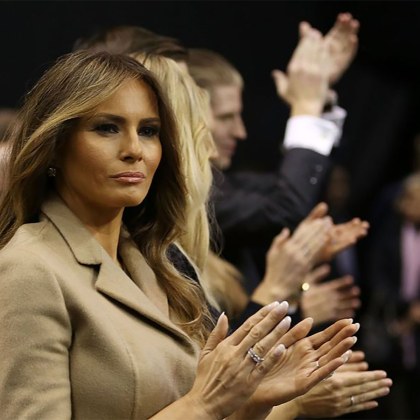 Редки архивни снимки на първата дама на САЩ Мелания Тръмп