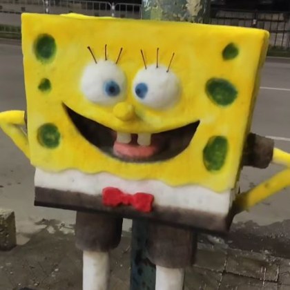 Въпреки липсата на сняг в Пловдив творческият дух на местен