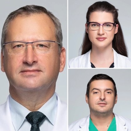 Екип от хирурзи в Университетска многопрофилна болница за активно лечение Каспела